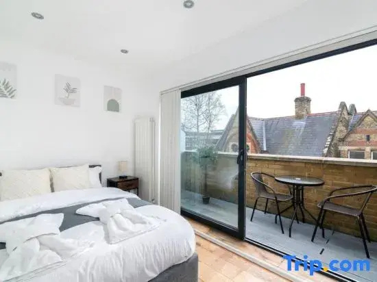 Spacious London 3 Bedroom 2 Living 2 Bath Apartment with Balcony Sleeps 6