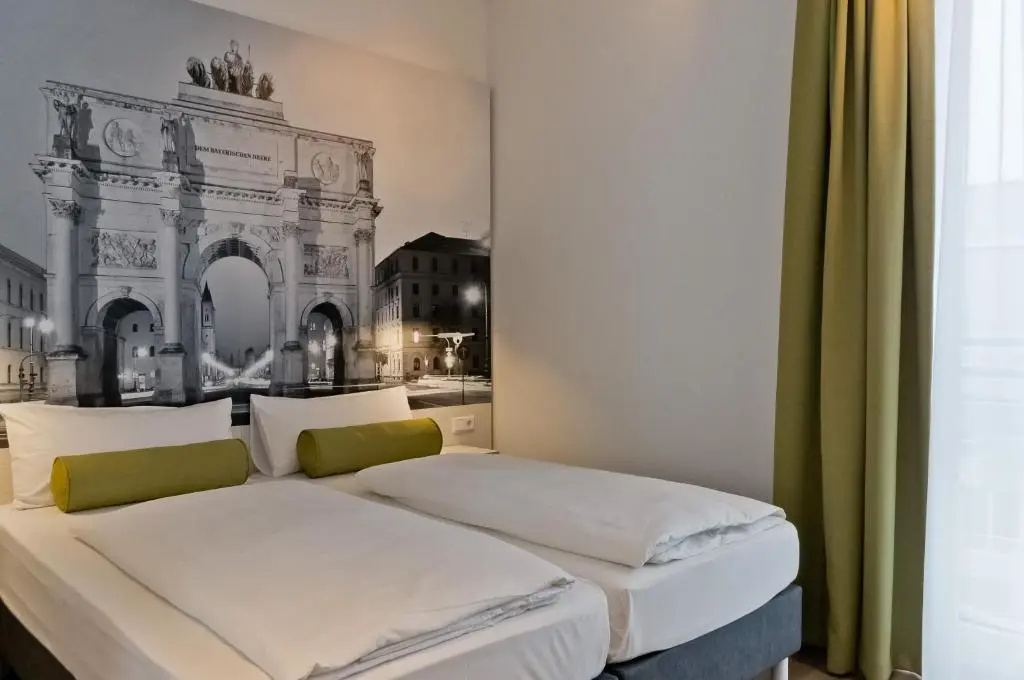 Premier Inn Munich City West - Chambres