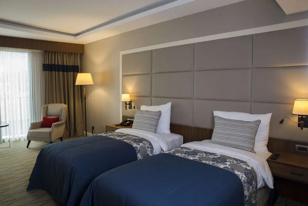 Двухместный номер Superior с видом на город двуспальная кровать в Ramada by Wyndham Sakarya Hendek