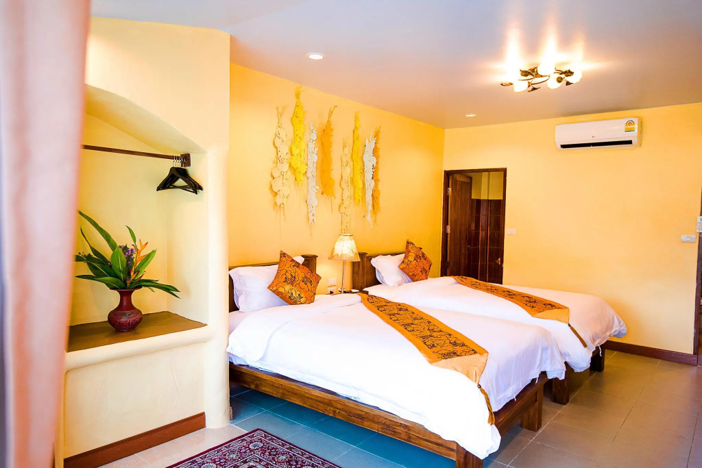 E-outfitting Pai Resort - Chambres