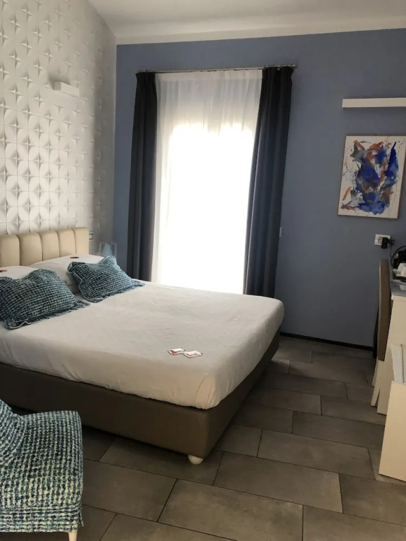 Superior Double room with balcony and with sea view (full double bed)