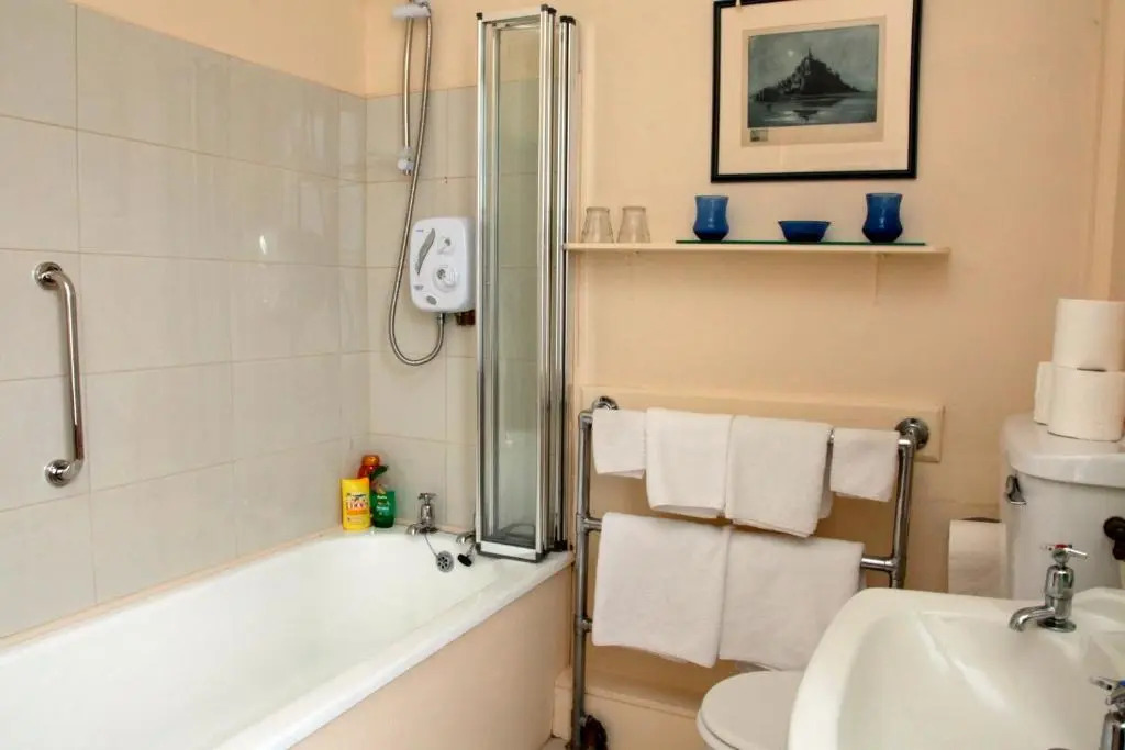 觀景標準雙人房，配有雙人床