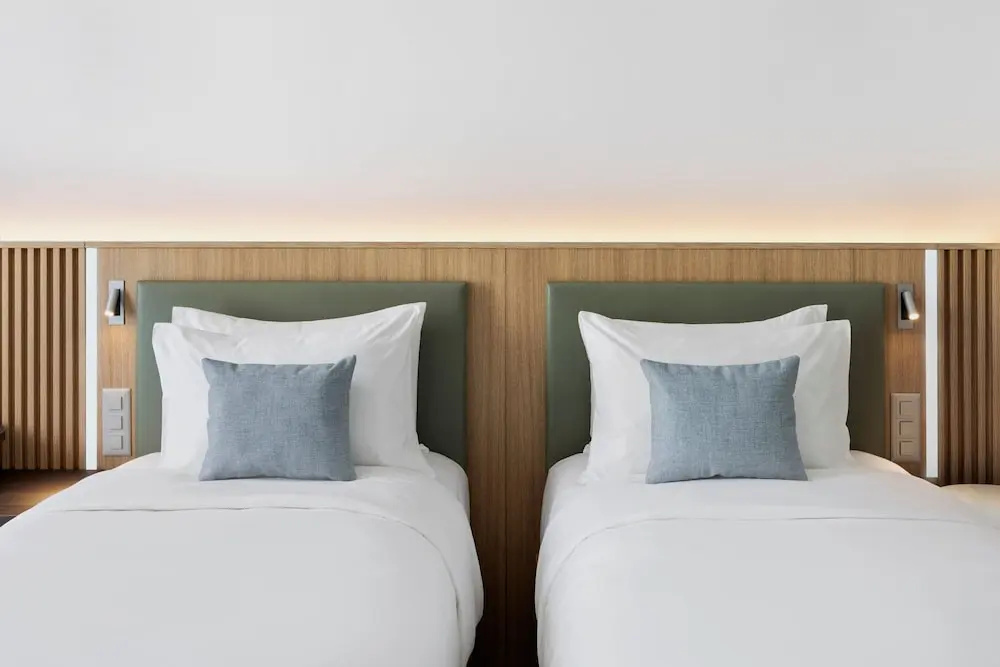 Premium Double room with city view (twin beds)