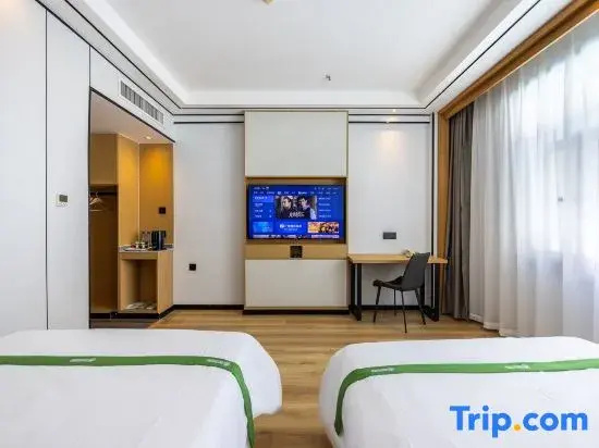 GreenTree Inn LanZhou YanBei Road United University Express Hotel - Chambres
