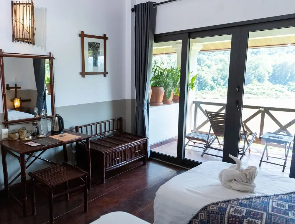 Sanctuary Pakbeng Lodge - Chambres