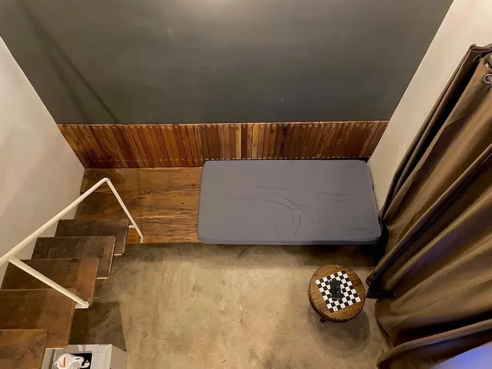 Standard Double room with balcony and with pool view (full double bed)