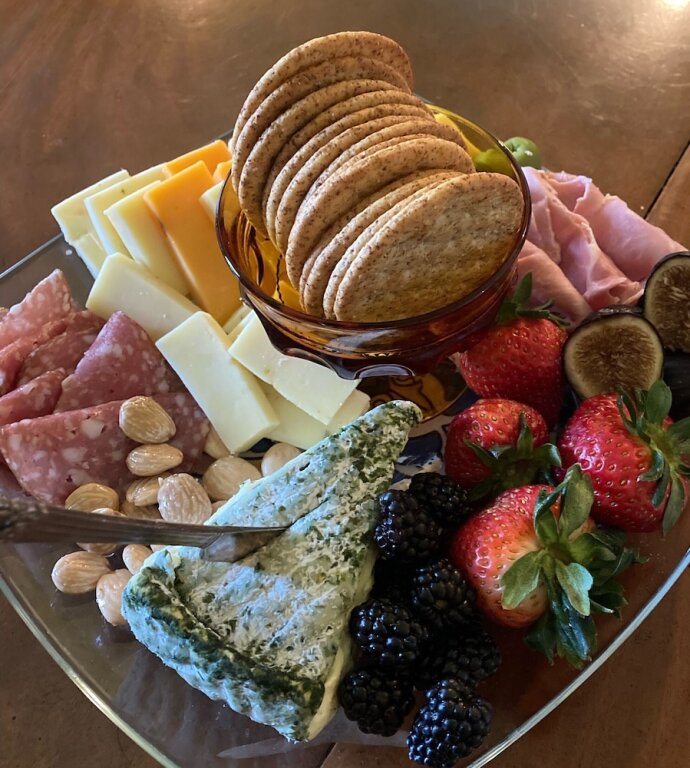 豪華雙人房，配有雙人床及景色