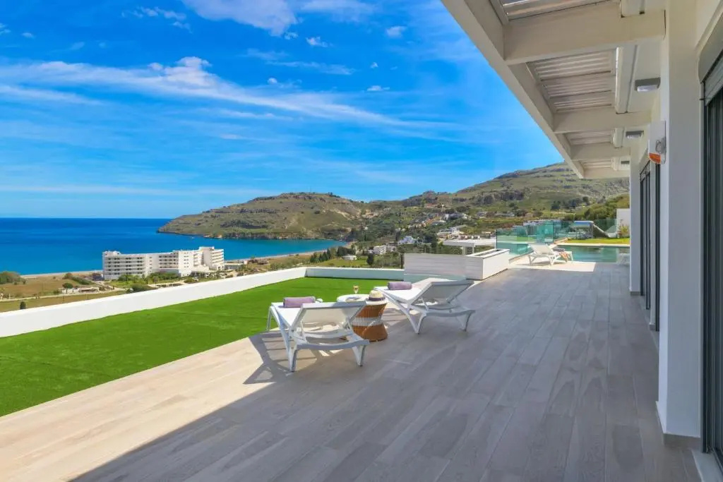 Executive Rhodes Villa Villa Kastro Stunning Sea Views 3 Bedrooms Lindos