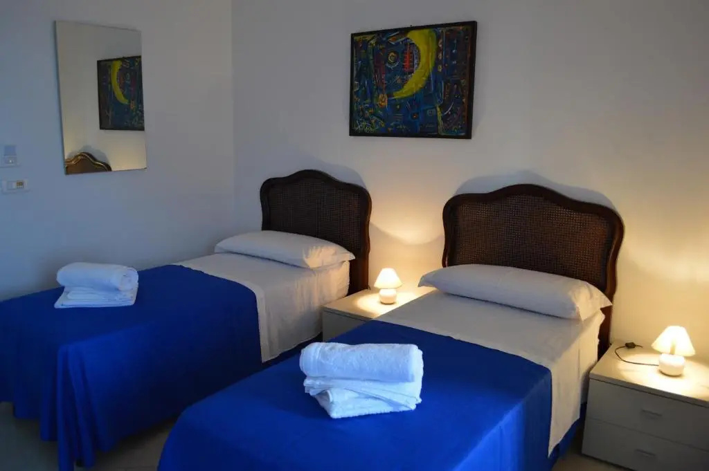 Standard Double room with balcony and with sea view (twin beds)
