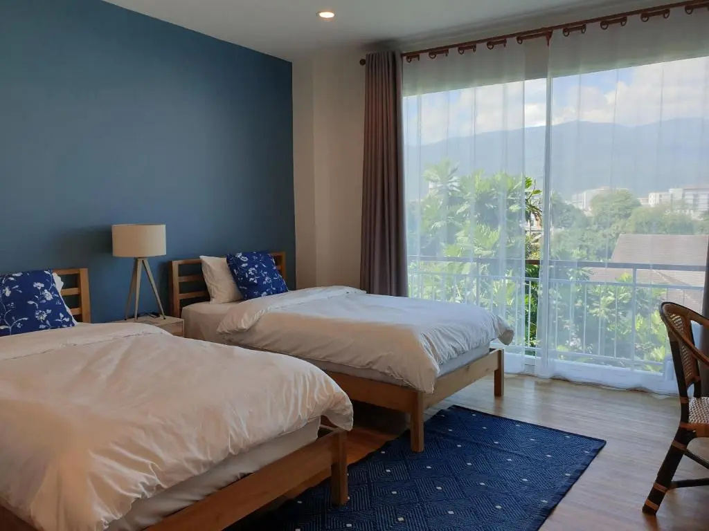 Standard Double room with mountain view (twin beds)