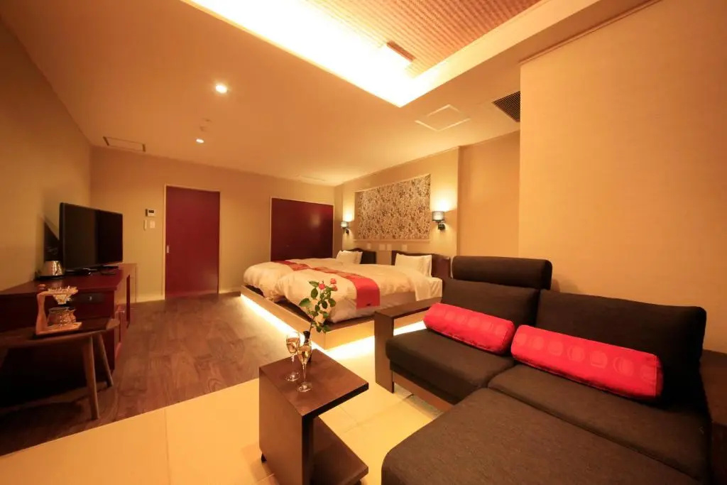 Tatami Area and Open-Air Foot Bath Double Annex Adult Only (twin beds)
