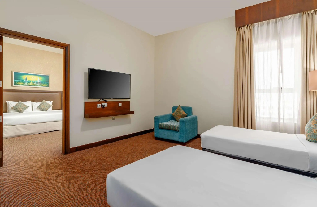 Double Family Suite (full double bed)