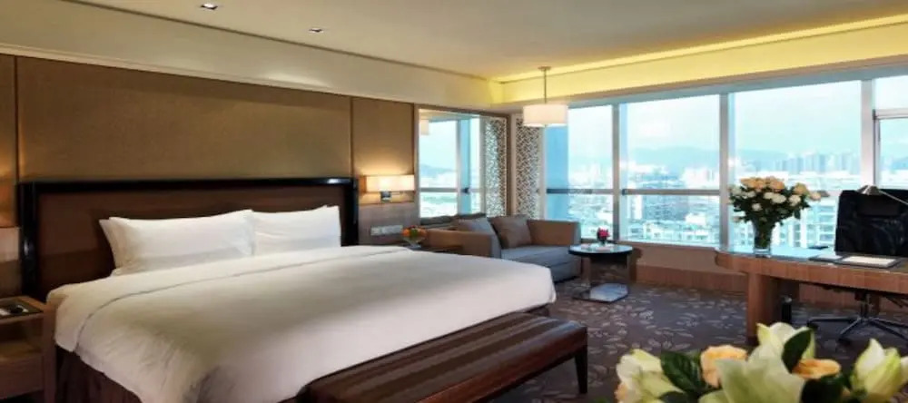 豪華四人房，配有雙人床