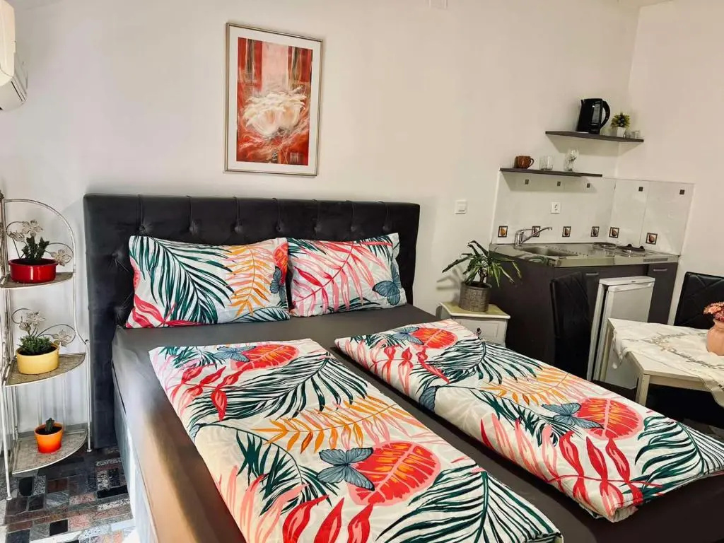 Studio with balcony and with sea view