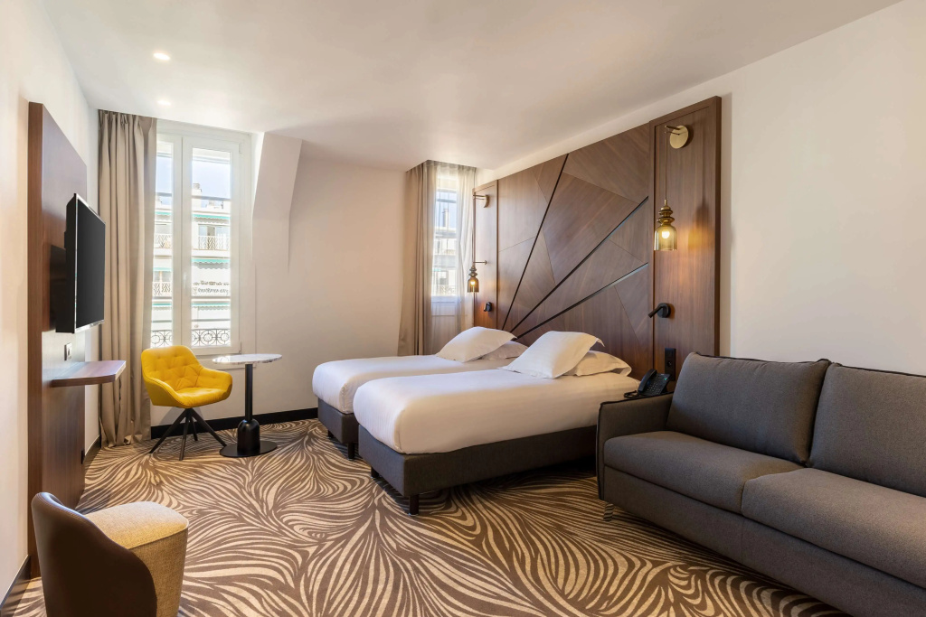 Apollinaire Nice Hotel - Chambres