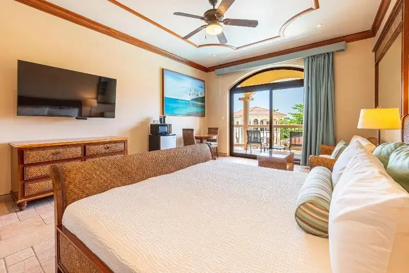 Double Studio with pool view (full double bed)