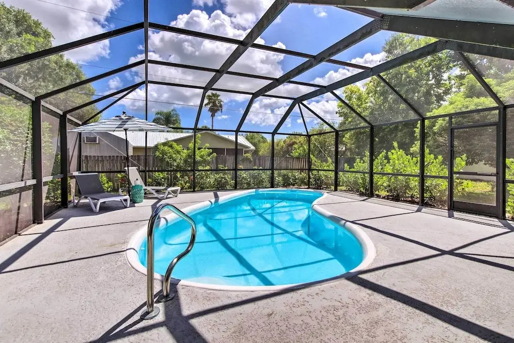 Bright Sebastian Home w/ Pool ~ 7 Mi to Beach!
