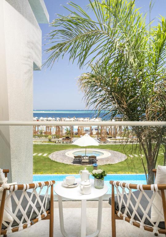 Двухместный люкс Lagoon Deluxe с видом на море 2 отдельные кровати в Rixos Premium Magawish Suites and Villas
