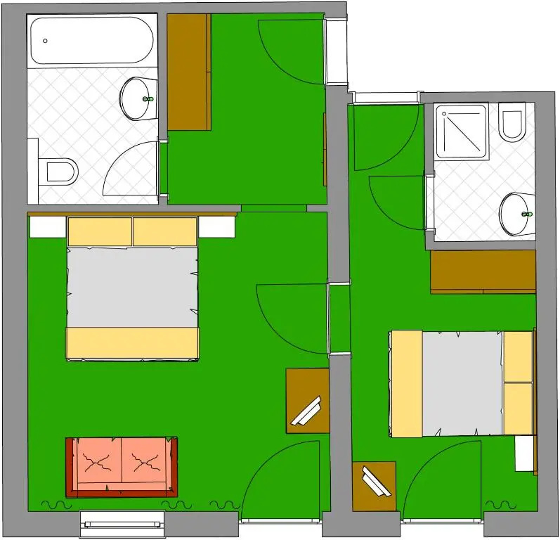 Alpenklang Hotel & Berggasthaus - Chambres