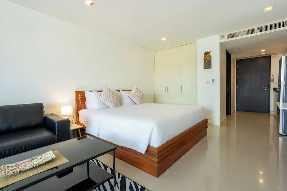 Двухместный люкс Deluxe с балконом двуспальная кровать в Citismart Luxury Apartments