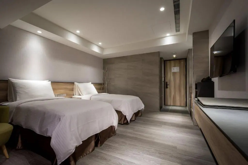 Standard Double room with city view (twin beds)