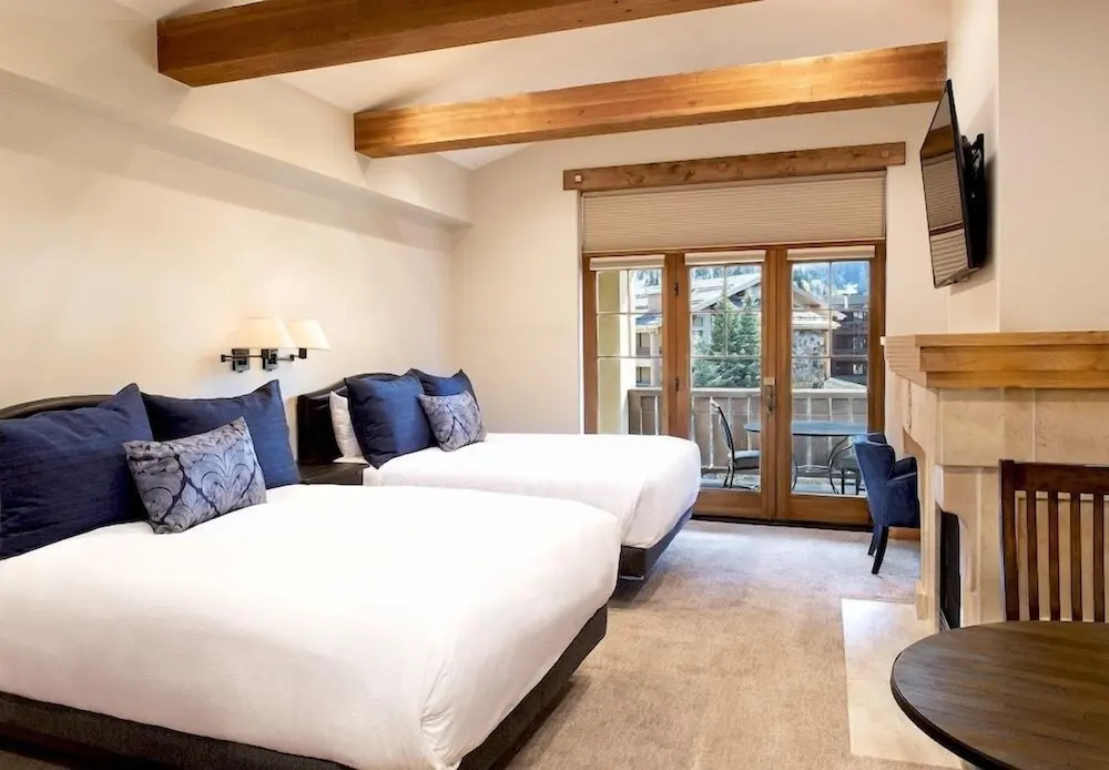 Hotel 2 Queen Hotel Room by RedAwning