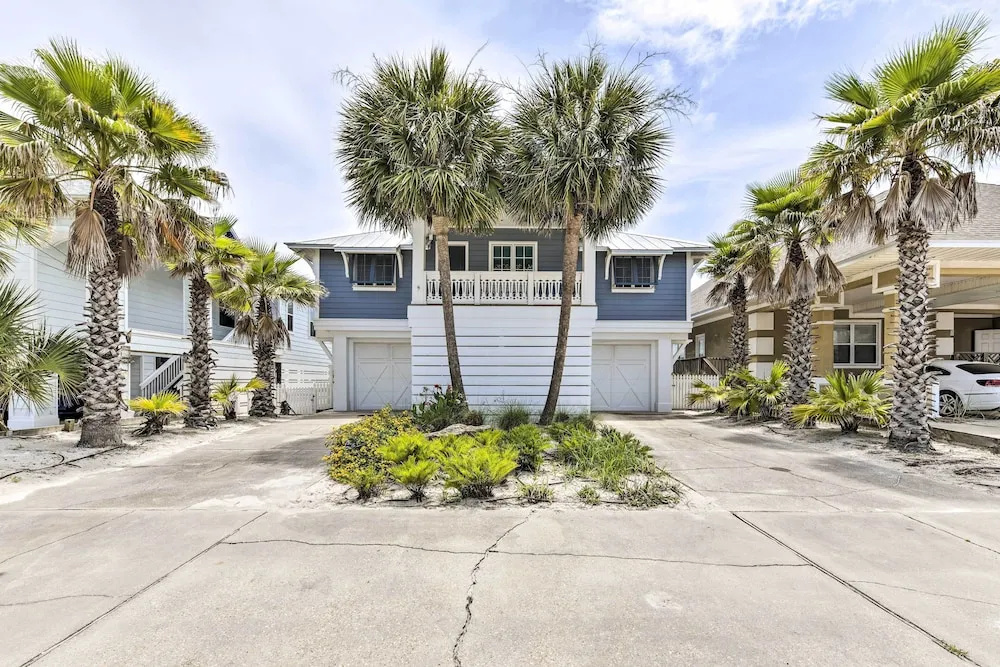 Luxe, Beachfront PCB Home w/ Decks & Grill!