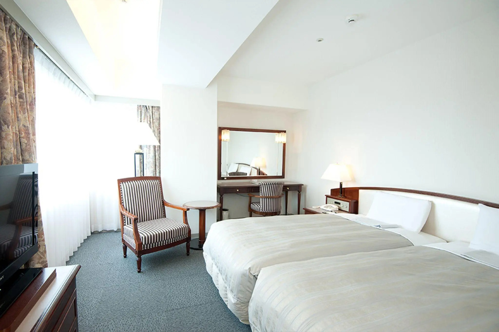 Hotel Sunroute Niigata Room Type - Standard Double room (twin beds)