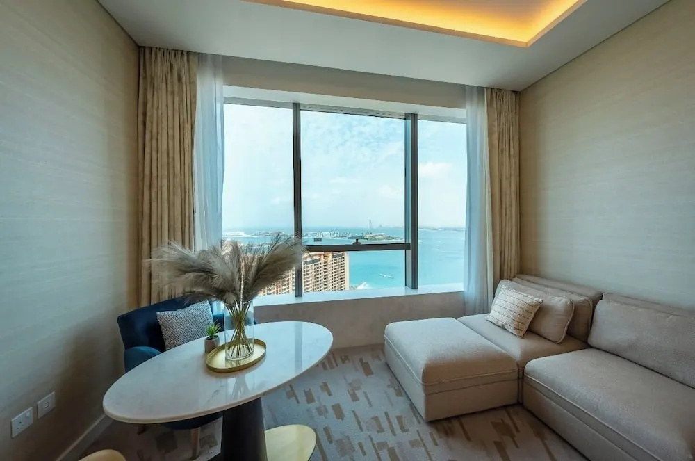 Bird's-eye view studio PalmTower — 2