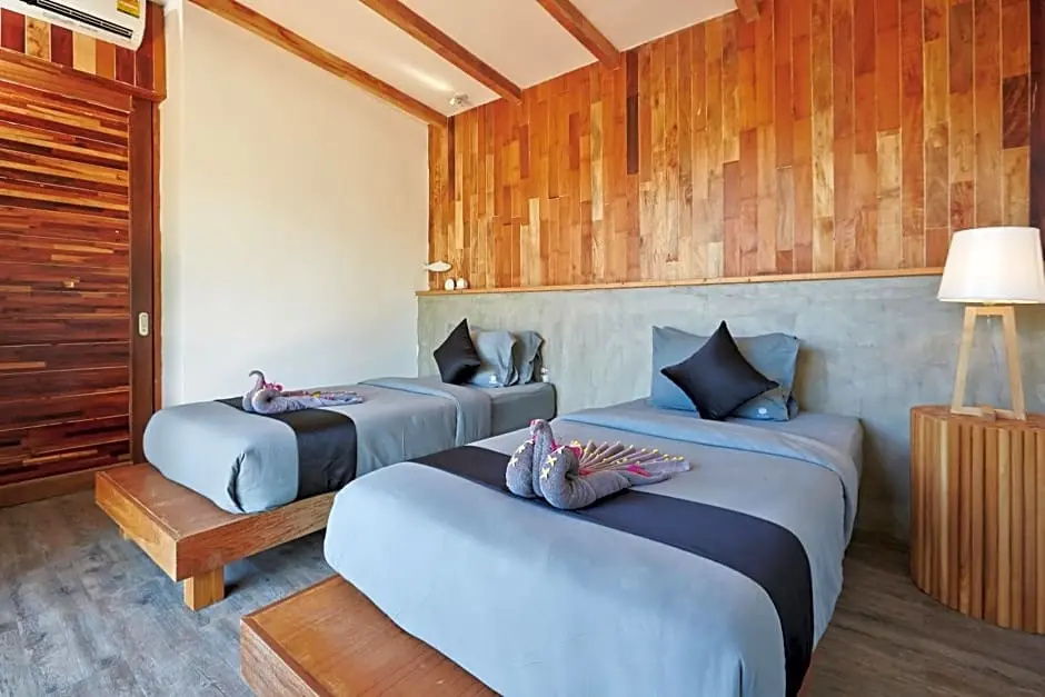Deluxe Double room with garden view (twin beds)