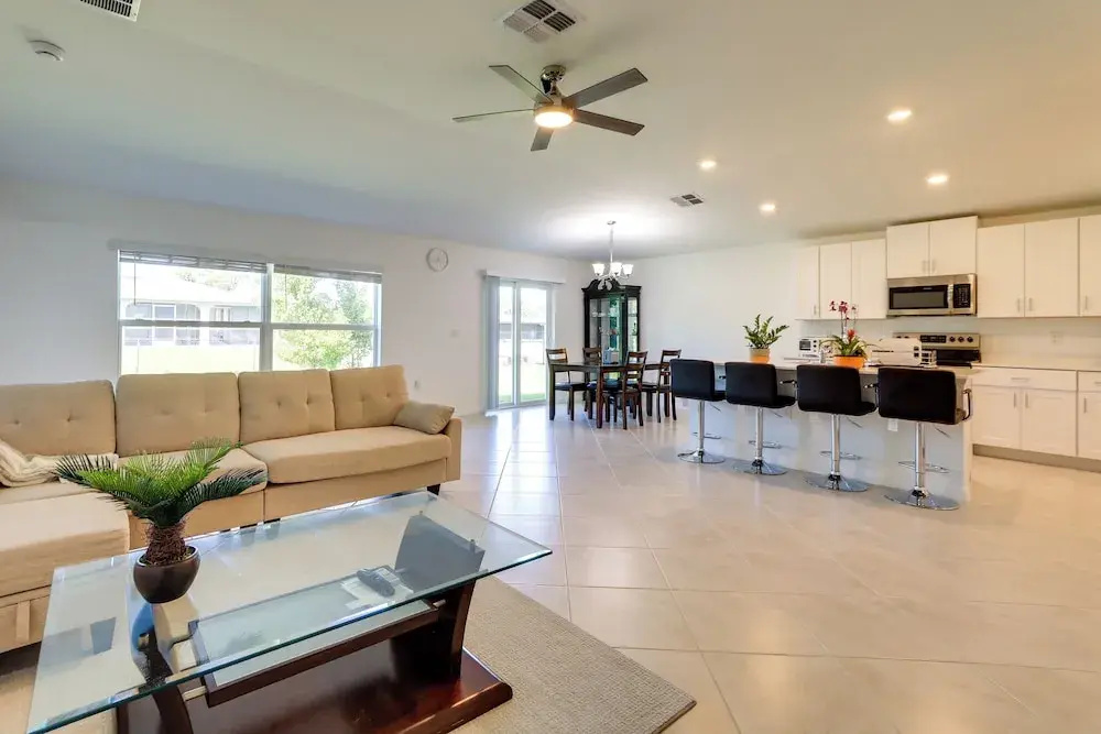 Airy Port Charlotte Home w/ Smart TV Near Beaches!