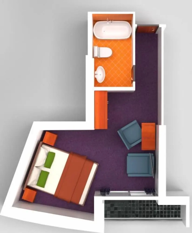 Atrium Hotel - Chambres
