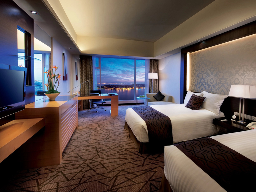 Deluxe Double room with sea view (twin beds)