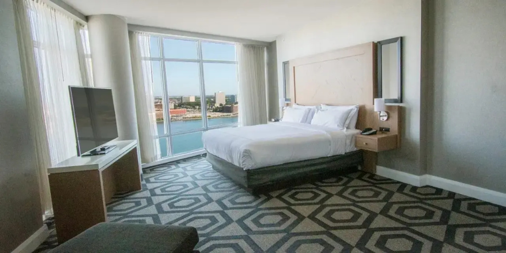 Deluxe Double Suite full double bed