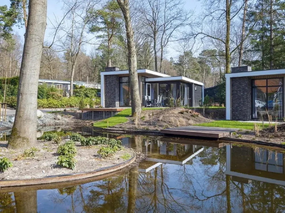 Modern Chalet With a Terrace Near the Veluwe