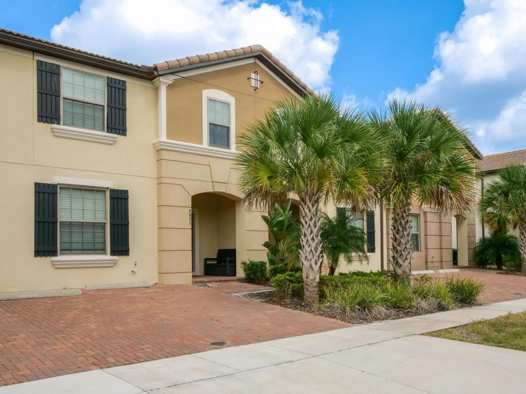 5Br 5Bath Townhome Pool BBQ 13min Disney 2260ft