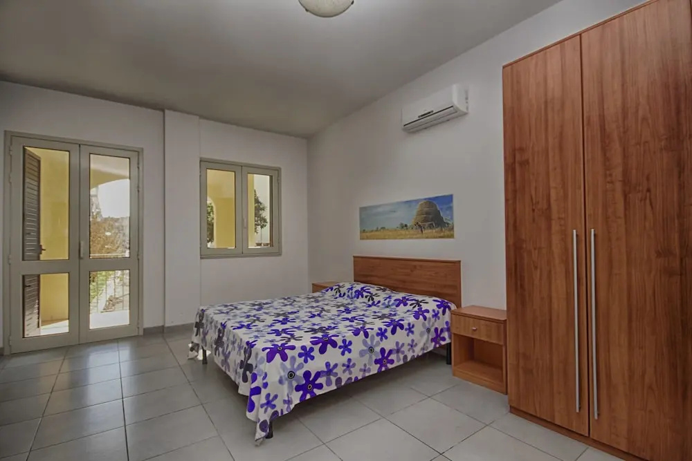 Studio with balcony