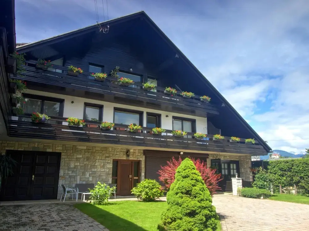 Nice Apartment Near Lake Bled With Views Over Stol Mountain