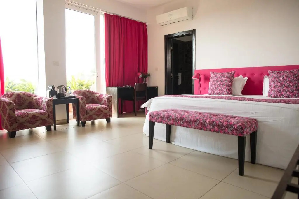 Hotel Maison Rouge Cotonou - Chambres