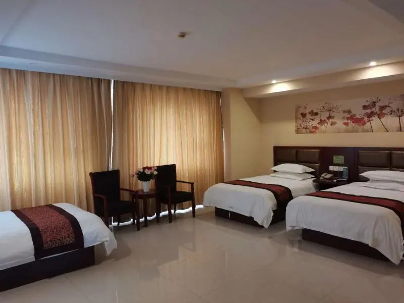 GreenTree Inn Liaocheng Town Dongchang Road Zhuanpan Business Hotel - Chambres