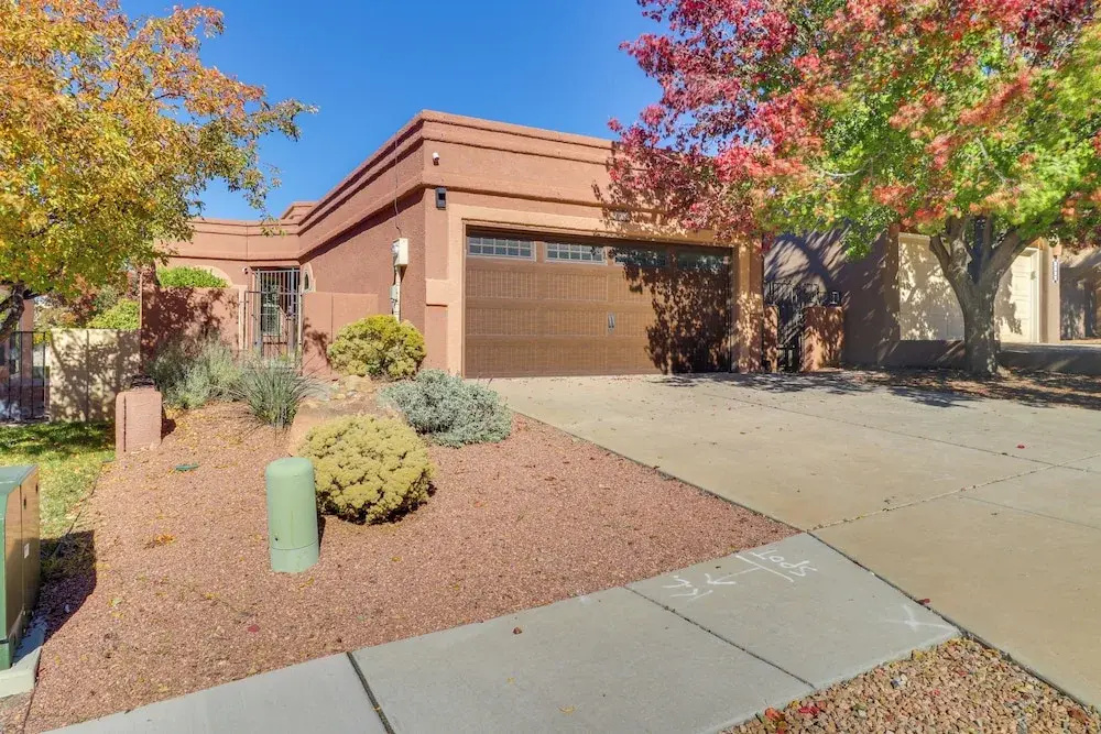 Covered Patio & Private Yard: Albuquerque Retreat