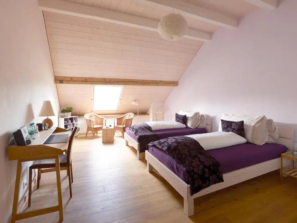 Standard Double room with pool view (full double bed)
