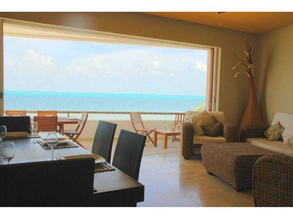 Isla Mujeres Style Spacious Oceanfront 3bd 2bth Villa Private Beach Outdoor Pool TOP AMENITIES