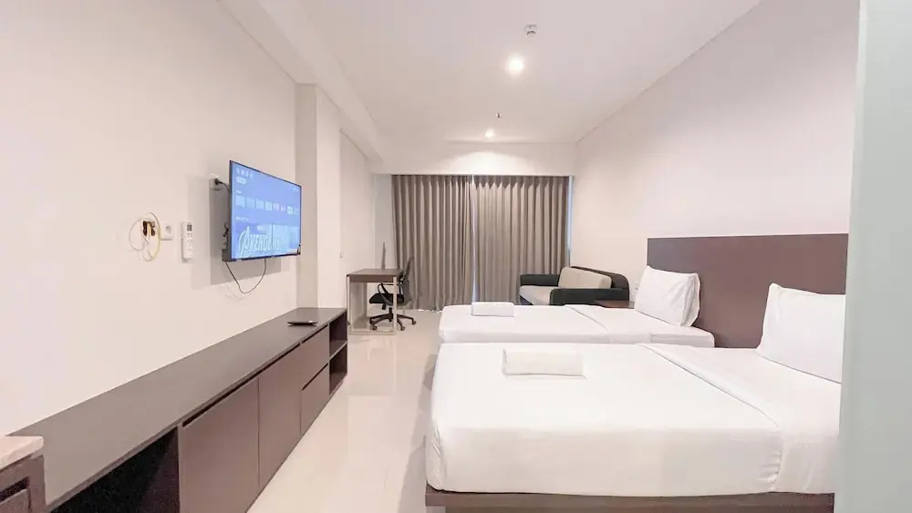 Elegant Studio (No Kitchen) Apartment At Skales Residence Nusa Dua Bali — фото