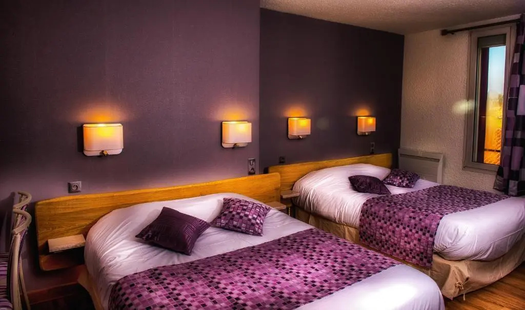 Hôtel restaurant Le Cheval Rouge - Chambres