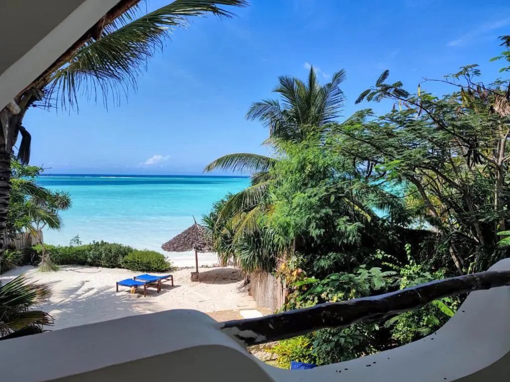 Deluxe Double room with balcony and with sea view (full double bed)