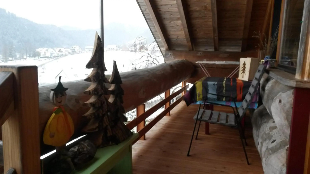 Blockhaus-Ferienwohnung