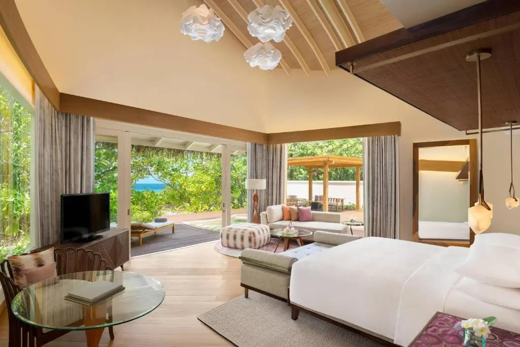 1 Bedroom Beach Double Pool Villa with sunset view