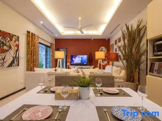 *Garden Villa with Private Pool & Bathtub v86