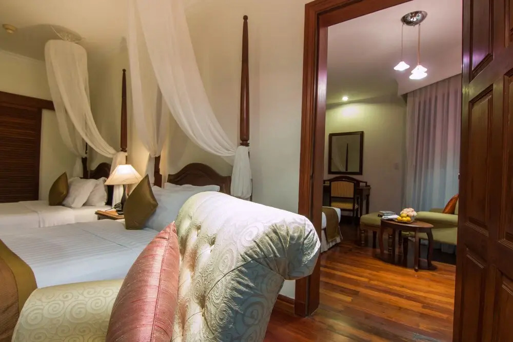 Семейный люкс с 2 комнатами в Angkor Palace Resort & Spa